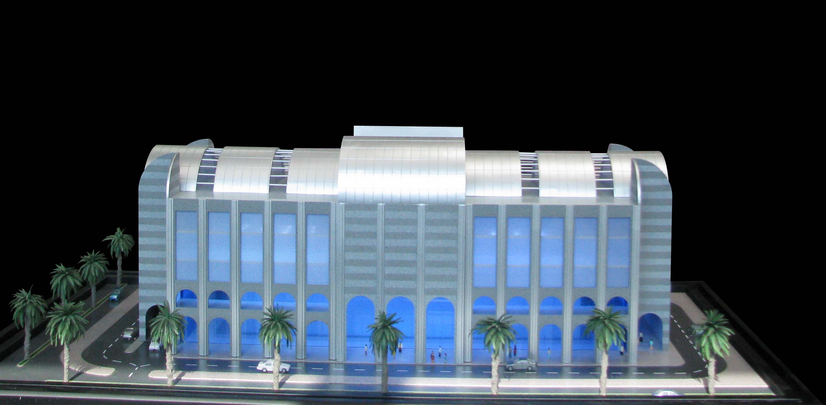 Scale Model - Architectural - Buildings - Arabian mall - UAE